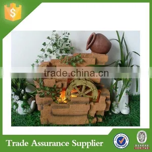 Newest Design Custom Resin Europe Eco Solar Fountain Garden thumbnail-3