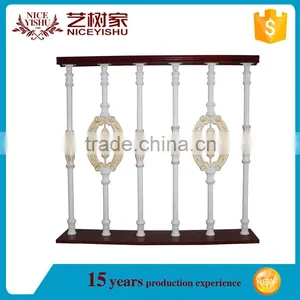 Hand Forged Wrought Iron Stair Railing / Decorative Wrought Iron Handrails Suppliers thumbnail-6