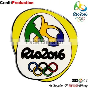 2016 Brazil Rio Big Events Sport Syntheic Enamel Badge Pin for Sell thumbnail-1