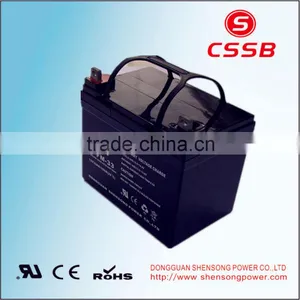 12V33Ah Rechargeable Valve Regulated Lead Carbon Battery thumbnail-3