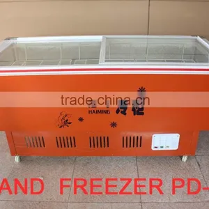 PD-180R Supermarket Double Glass Door Produce Coolers 428L thumbnail-3