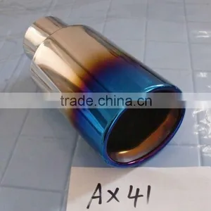 Universal Auto Stainless Steel Muffler, Exhaust Pipe thumbnail-1
