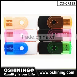 Wholesale Colorful Multi Rotable 4 Ports Sim Card Reader(OS-CR135) thumbnail-1