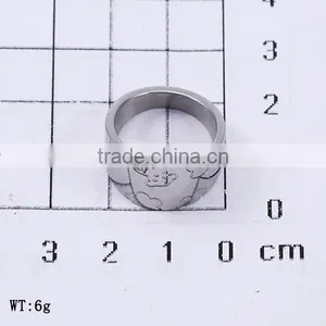 China Suppliers Jewelry Spikes Stainless Steel Ring With Fancy Designs thumbnail-3
