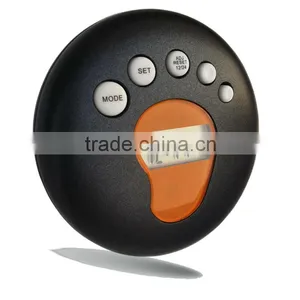 High Precise Round Shaped Pedometer With Led Light thumbnail-1