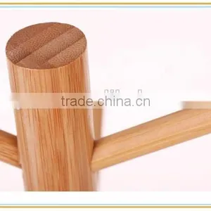 HJ-0003 Bamboo Kitchen Usage Display Hanging Rack for Hanging thumbnail-4