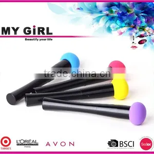 MY GIRL Unique Design Long Handle Powder Puff, Cosmetic Sponge Powder Puff thumbnail-5