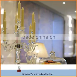 Christmas and Party Taper Simple White Candle thumbnail-1