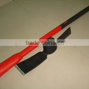 Pick Head, With Fiberglass Handle, P407, Forged Railway Steel thumbnail-1