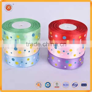 2016 Custom Woven Ribbon Pink For Box Packaging Printed Grosgrain Ribbon thumbnail-1