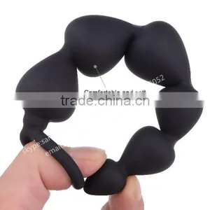 Silicone Anal Beads of 6 Beads,3 Sex Toys for Anal Masturbation and Expansion thumbnail-4
