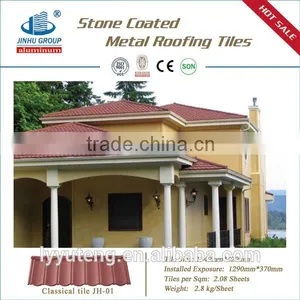 Manufacturer Stone Coated Metal Roofing Tiles thumbnail-2