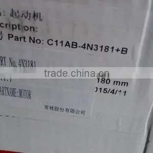 Shangchai Diesel Engine Spare Parts, Starter Motor 4N3181 for C6121 Engine thumbnail-3