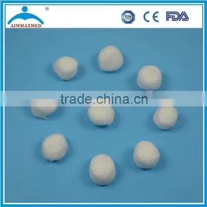 Sterile Medical Disposable 100% Cotton Ball With CE FDA thumbnail-1