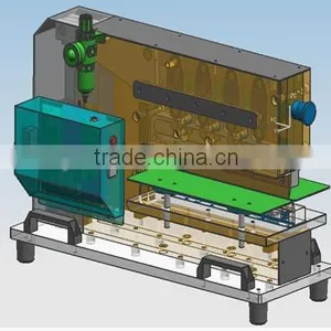 CE Certification Pcb V-score Cutter ,1200mm High Speed Automatic PCB Depaneling for Pre Scored PCB . YSVC-2 thumbnail-3