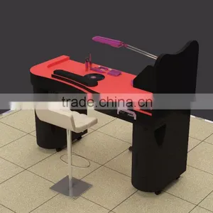 New Design Black Manicure Table Nail Salon Table thumbnail-2