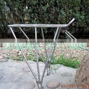 XACD Titanium Bicycle Rear Rack With Handing Brush Capacity 25kg Ti Bicycle Rear Rack thumbnail-1