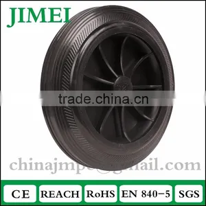 Solid Rubber Waste Bin Wheel for 120L, 240L Dustbin thumbnail-1