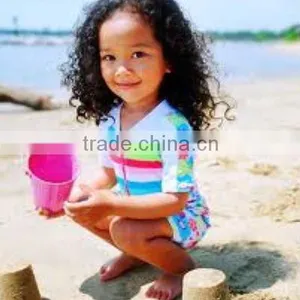 UV Girl Short Sleeve Children's Swimwear thumbnail-1