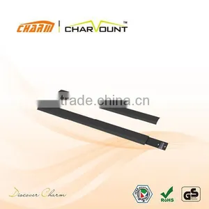 85mm of Width Plastic Cable Cover Floor Black thumbnail-1
