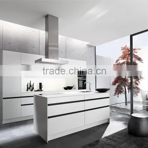 White Painting Kitchen Design Philippines Lacquer Kitchen Cabinet thumbnail-3