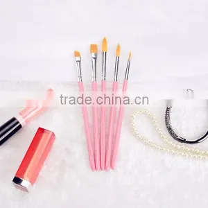 Wholesale Profession Natural Bristle Artist Painting Brush,synthetic Hair Paint Brush Set thumbnail-6
