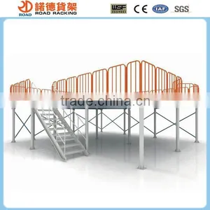 Multi-lever Mezzanine Platform Storage Rack thumbnail-1