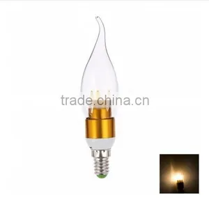 3w 4w Led Candle Bulb E14 Dimmable Led Light High Quanlity Led Bulb Light thumbnail-3