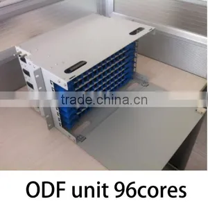 China Supplier Fiber Optic Equiment 19 Inch Rack Mounted ODF Unit Box 96 Core thumbnail-1