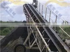Huge Capacity Simple Structure Soil Roller Belt Conveyor System thumbnail-5