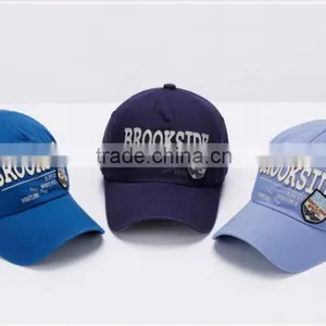 Custom Logo High Quality Flat Embroidery Washed Sports Caps thumbnail-3