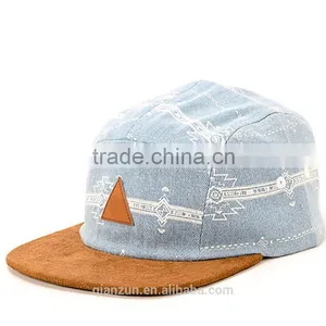 China Supplier Leather Patch 5 Panel Hat Manufacturer thumbnail-1