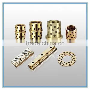 Brass Graphite Oilless Cylindrical Bushes Bearing thumbnail-1