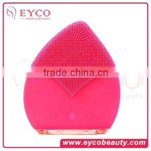 Natural Silicone Electric Facial Cleansing Brush Rechargeable Face Cleaning for Face SPA Skin Care Face Massage thumbnail-6