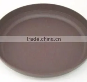 Gardening Plant Saucer Brown Plastic thumbnail-1