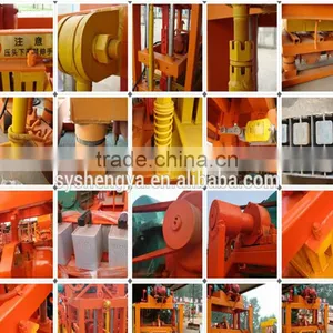 Hot Sale!!QTJ4-40B Hydraform Concrete Clay Block Making Machines,paver Making Machines Price List in India thumbnail-2
