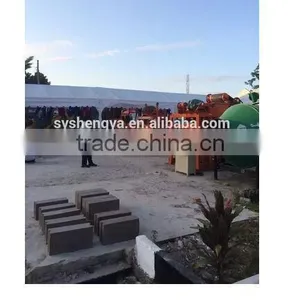 QTJ4-26C Full Automatically With Pallet Feeding System Hollow Block Making Machines,paver Machine,curb Stone Forming Machines thumbnail-3
