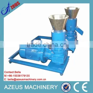 5.5KW Flat Die Electric Wood Pellet Mill thumbnail-1