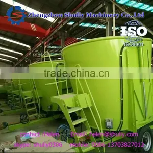 China Quality Farm Machinery Station Cattle Feed Mixer Wagon for TMR thumbnail-6