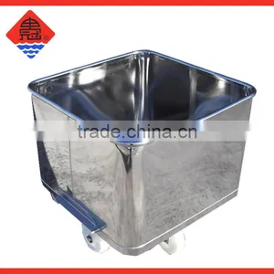 Stainless Steel Dump Buggy Meat Trolley 200L & 300L thumbnail-1