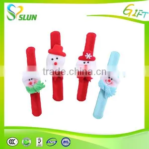 Promotion Customized Silicone Slap Bracelet Reflective Slap Band With Steel Spring thumbnail-5