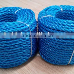Hot Sellling 3 Strands pp Twisted Splitfilm Rope New thumbnail-1