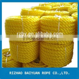 Yellow Polyester and HEMP Rope thumbnail-1
