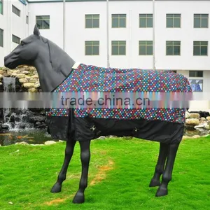 Fashion Polyester Heavy Turn Out Saddlery Winter Horse Rug thumbnail-3