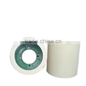 4 Inch Iron Drum White EPDM Rice Rubber Roller for Rice Huller thumbnail-1