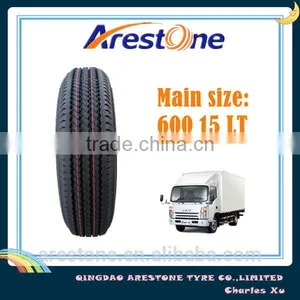 High Performance Whoesale Light Truck Tyre 600 15 thumbnail-1