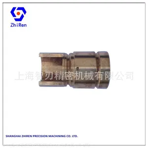 Brass CNC Lathe Machined High Precision Parts Ra3.2 Metal Processing Parts for Vehicle Hardware Machining Service thumbnail-2