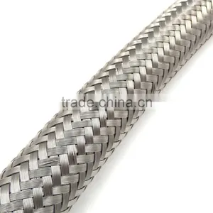 2017 Best Selling 1500 PSI CPE AN 10 Braided Stainless Steel Oil Fuel Line Hose thumbnail-3