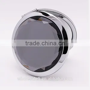 Crystal Metal Cosmetic Mirror Pocket Mirror Compact Mirror thumbnail-3