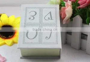 European and American Style Wedding Favor Candles Romantic Love Letter Book Candle thumbnail-3
